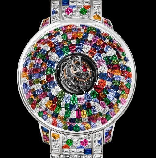 Jacob & Co. THE MYSTERY TOURBILLON ARLEQUINO BRACELET Watch Replica SN800.30.AB.UC.A30BA Jacob and Co Watch Price Jacob & Co. THE MYSTERY TOURBILLON ARLEQUINO BRACELET Watch Replica SN800.30.AB.UC.A30BA Jacob and Co Watch Price